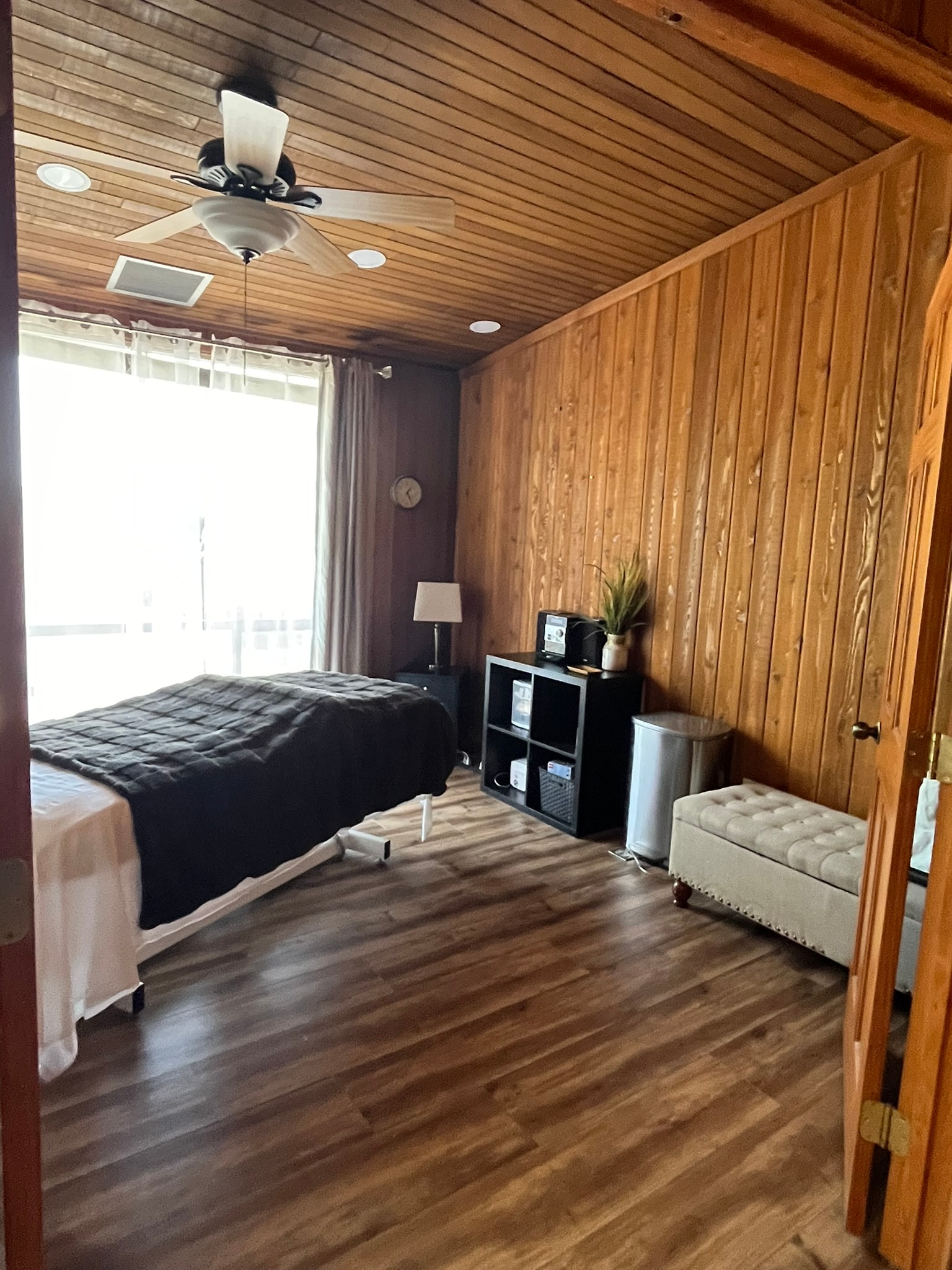 Welcoming spa exterior entrance